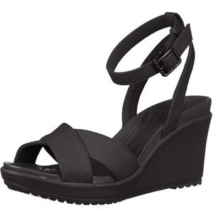 Crocs Adjustable Ankle Strap Wedge